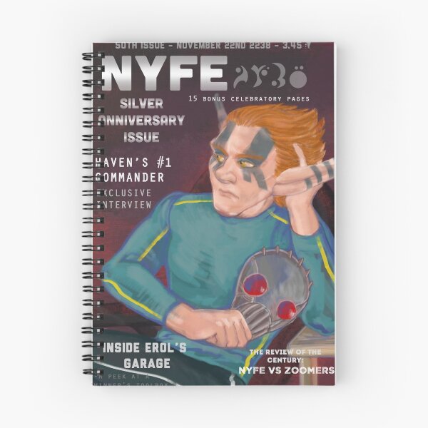 Item preview, Erol on the cover of NYFE Magazine  designed and sold by thatdanishchick.