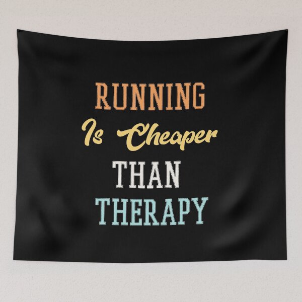 Item preview, Running is cheaper than therapy designed and sold by jamal-alkhalf.