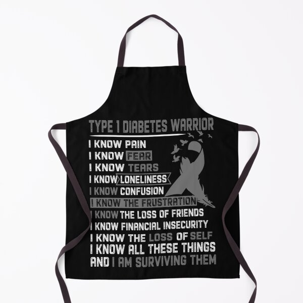 Item preview, I Am Type 1 Diabetes Warrior, I Know All These Things and I Am Surviving Them designed and sold by DianabellShop.