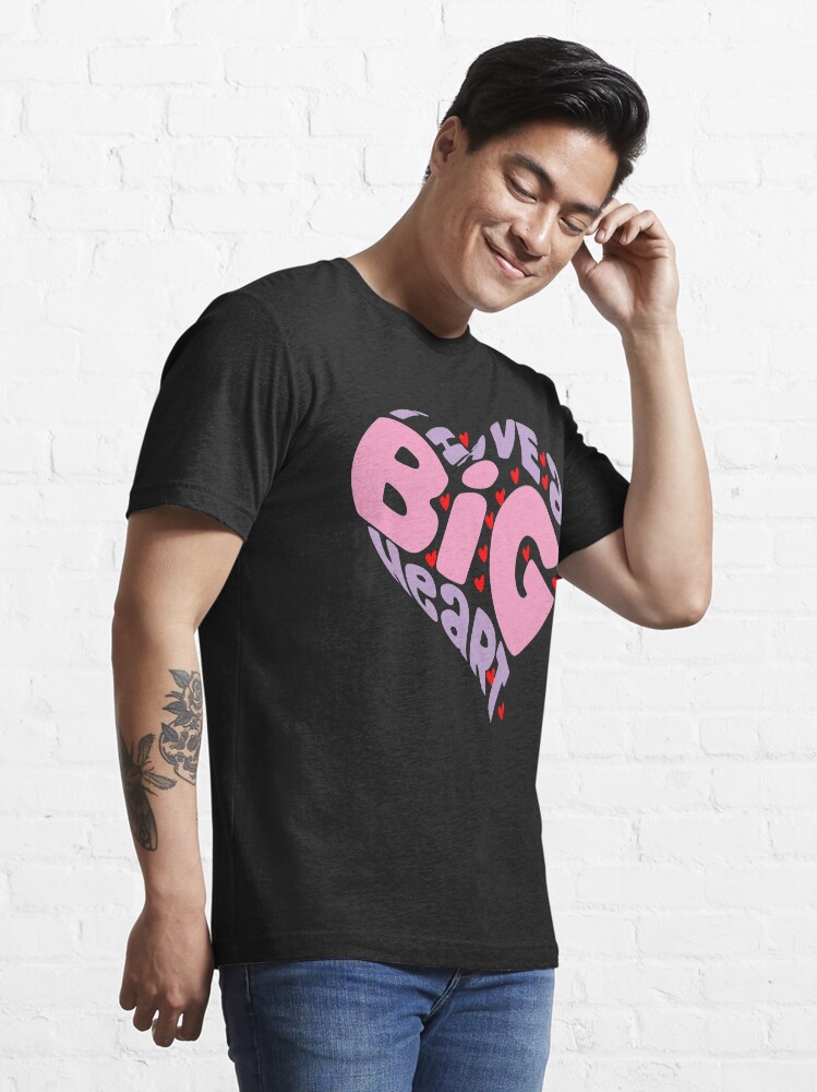 Alternate view of I HAVE A BIG HEART - PINK Heart Gift For Valentine Essential T-Shirt