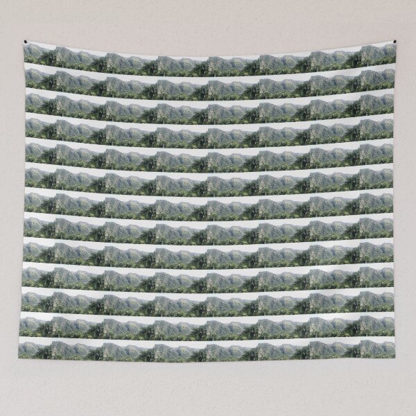 Item preview, Palm tree leaves under hills designed and sold by sarahnanziri.
