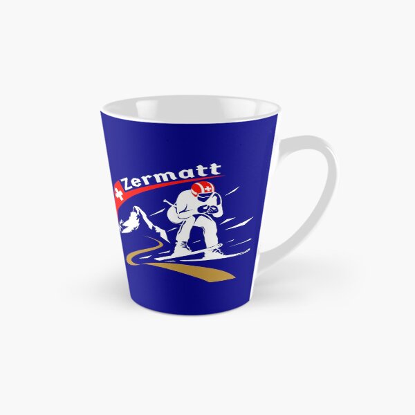 Item preview, Skiing | Wengen | Red Blue | Ski designed and sold by Pentimore.