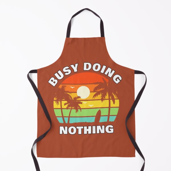 Item preview, Busy Doing Nothing - Retro Beach Surfer designed and sold by NoMatterLab.