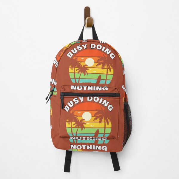 Item preview, Busy Doing Nothing - Retro Beach Surfer designed and sold by NoMatterLab.
