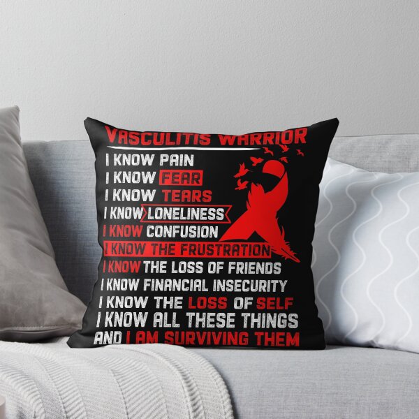 Item preview, I Am Vasculitis Warrior, I Know All These Things and I Am Surviving Them designed and sold by DianabellShop.