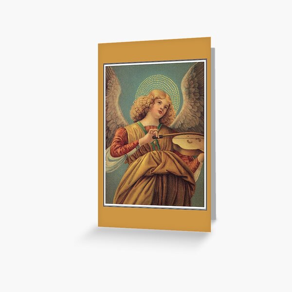 Item preview, Angel playing the violin, by Melozzo da Forli designed and sold by aapshop.