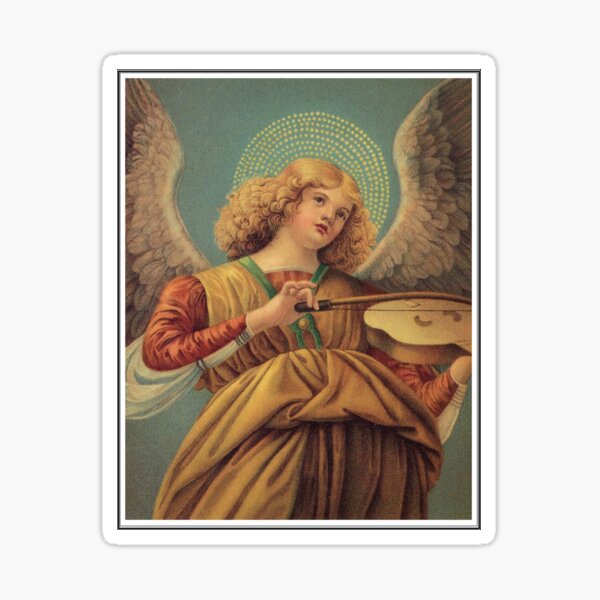 Item preview, Angel playing the violin, by Melozzo da Forli designed and sold by aapshop.