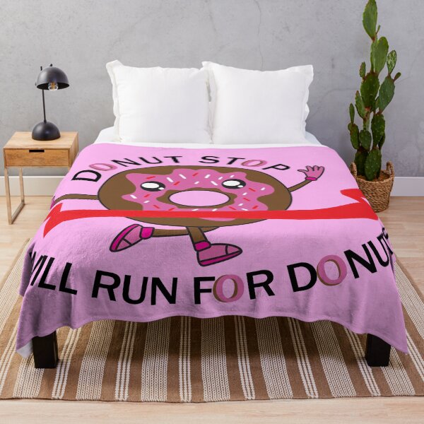 Item preview, Will Run For Donuts designed and sold by YueHeng Creates ⭐⭐⭐⭐⭐.