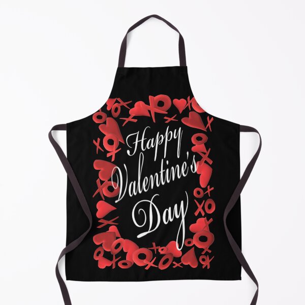 Item preview, Happy Valentine’s Day Hearts Hugs and Kisses (White Letters) designed and sold by ArtByLM.
