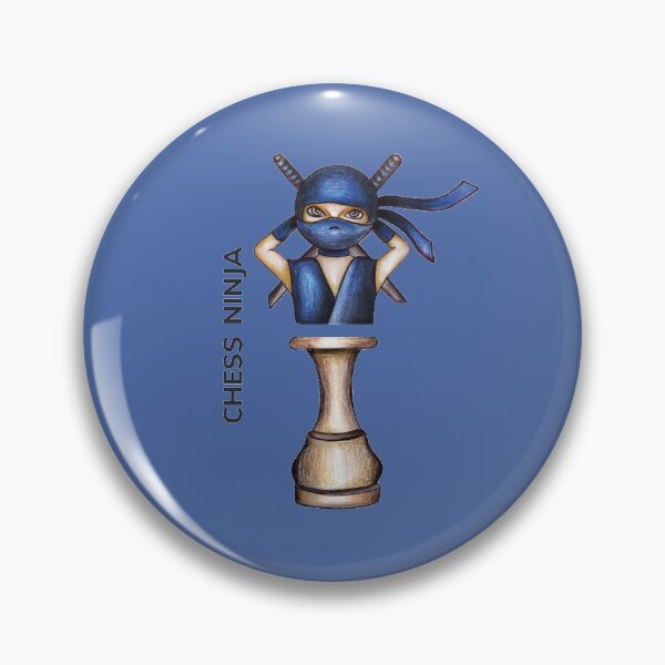 Artikelvorschau, CHESS NINJA by FrankenDuo super blue entworfen und verkauft von FrankenDuo.