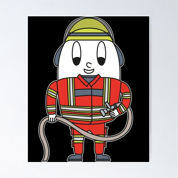 Artikelvorschau, Firefighter Egg entworfen und verkauft von M-P-Mueller.