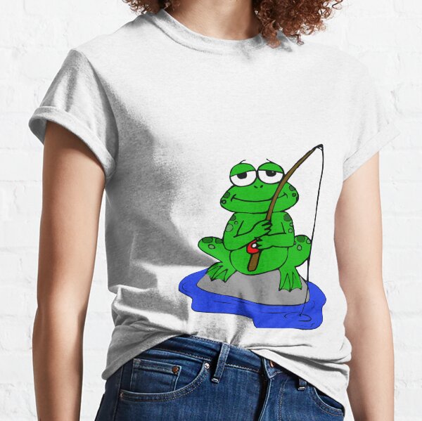 Hiking Frog T-Shirts for Sale