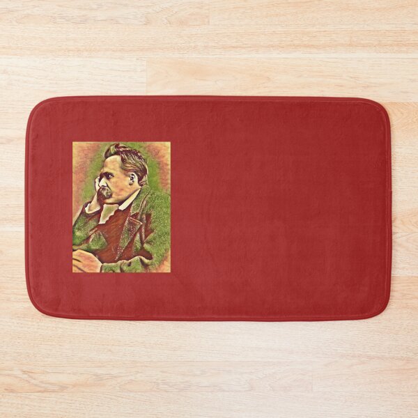 Item preview, Friedrich Nietzsche in warm colors designed and sold by Pelikancrazy.