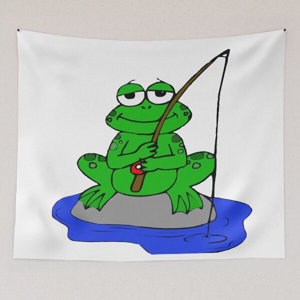 Artikelvorschau, Froschfischen entworfen und verkauft von HeavenDesign99.