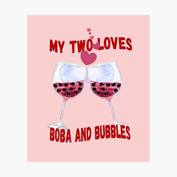 Item preview, Green Tea Boba And Taro And Milk Tea, My two loves Boba and bubbles designed and sold by GulQari.
