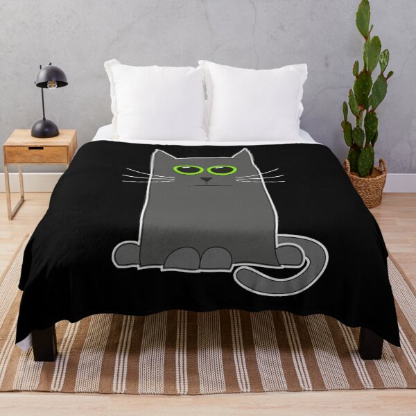 Item preview, Lindo gato gris con ojos verdes para amantes de los gatos designed and sold by FalkDania.