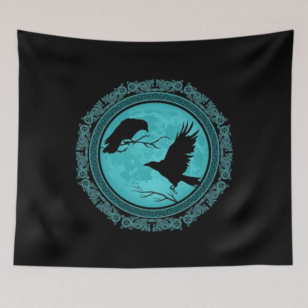 Item preview, Viking Crow - Jackdaw - Viking birds designed and sold by MerchActually.