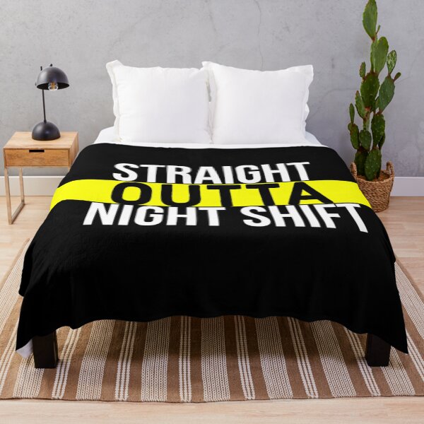 Item preview, Straight Outta Nightshift  designed and sold by oxyten.
