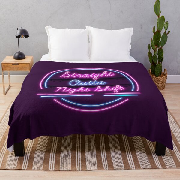 Item preview, Straight outta night shift designed and sold by GraphicBit.