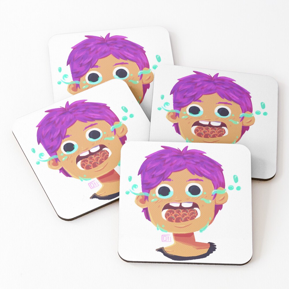 Item preview, Coasters (Set of 4) designed and sold by DrawOneThree.