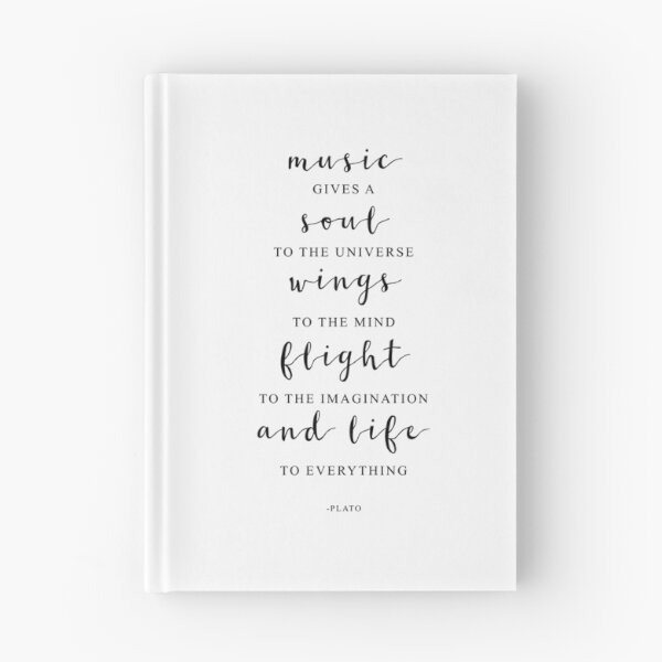 Item preview, Music Gives A Soul To The Universe, Plato Quote, Music Lovers Gift, Music Classroom Decor designed and sold by aenaonartwork.