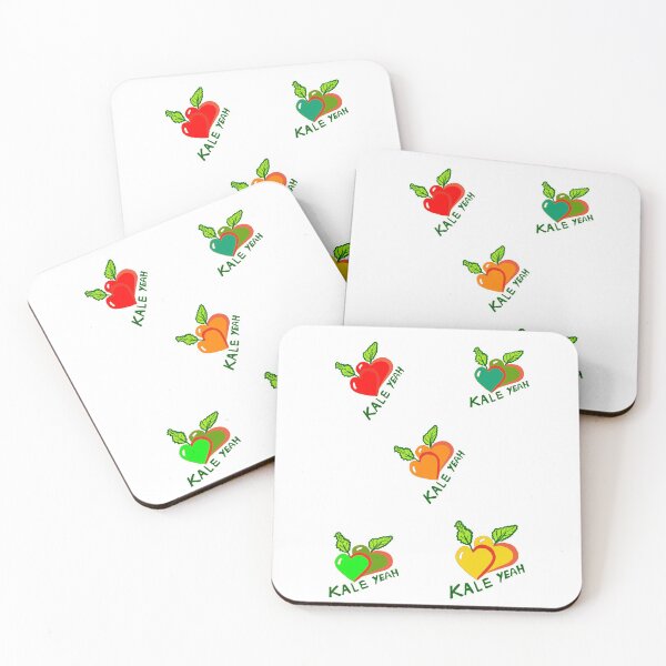 Item preview,  Kale Yeah Vegan Valentine’s Day sticker pack designed and sold by papaipapai198.
