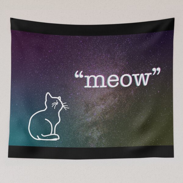 Item preview, Galaxy Cat designed and sold by LilyTreeArt.
