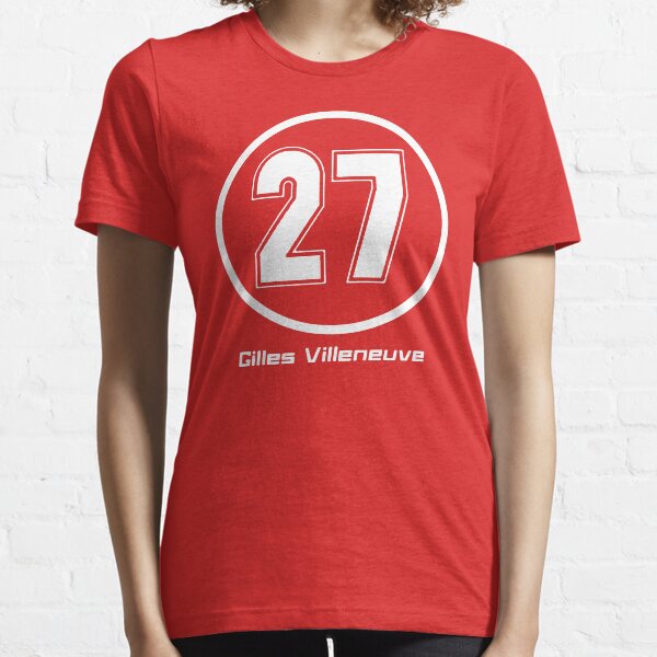 Gilles Villeneuve #27 Essential T-Shirt