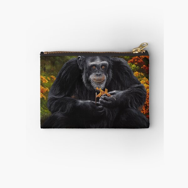 Item preview, Simple pleasures, chimpanzee portrait designed and sold by Debra Dickson.