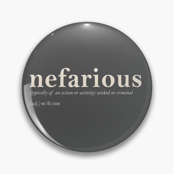 Item preview, Nefarious designed and sold by rogue-design.