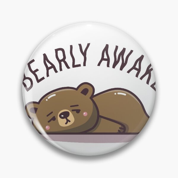 Item preview, Barely Awake - Bearly Awake designed and sold by Doa-ibu.