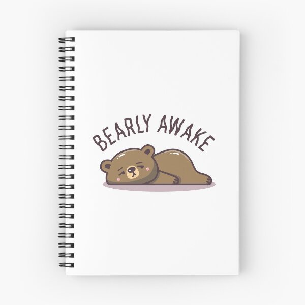 Item preview, Barely Awake - Bearly Awake designed and sold by Doa-ibu.