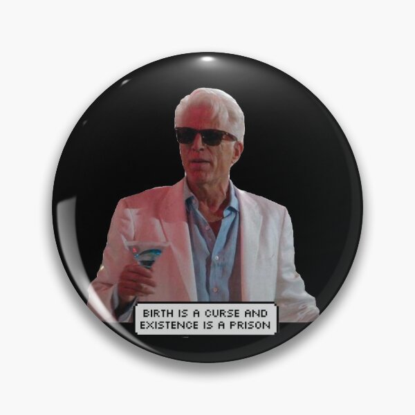Item preview, Birth is a curse and existence is a prison by Michael | The Good Place  designed and sold by ravenbelly.