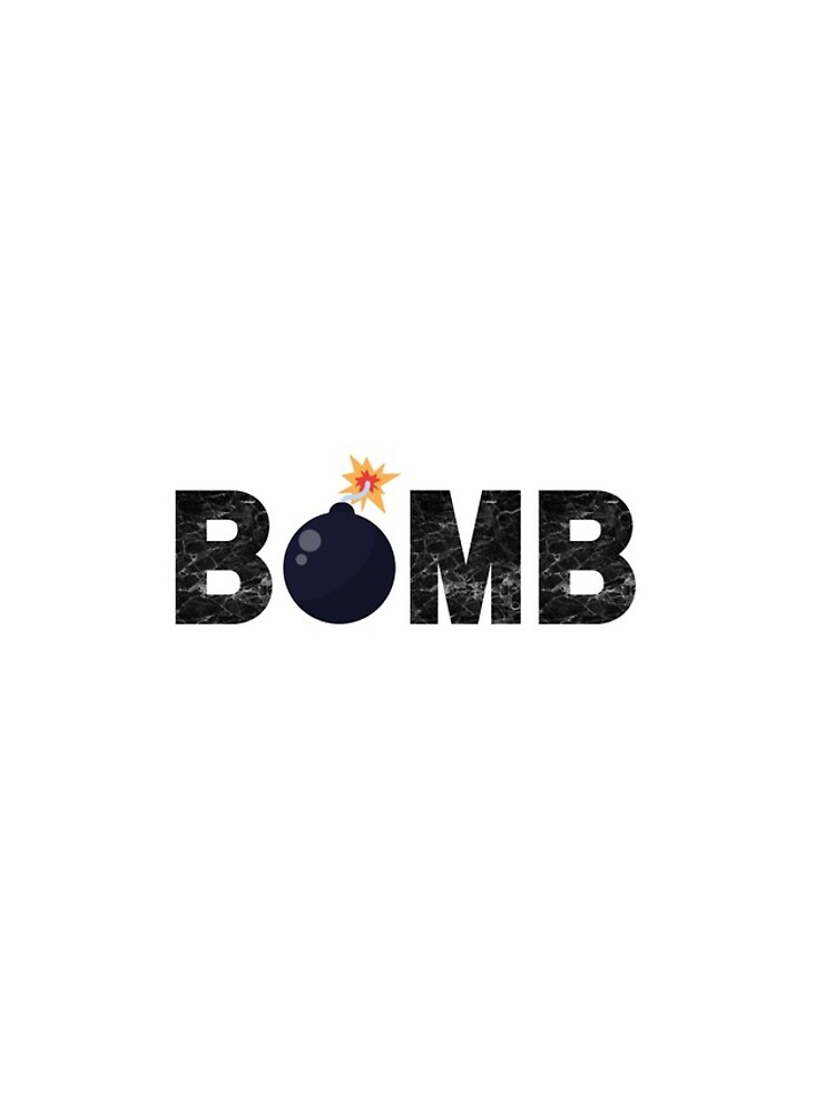 Thumbnail 4 of 4, iPhone Case, BOMB designed and sold by PureGeometry.