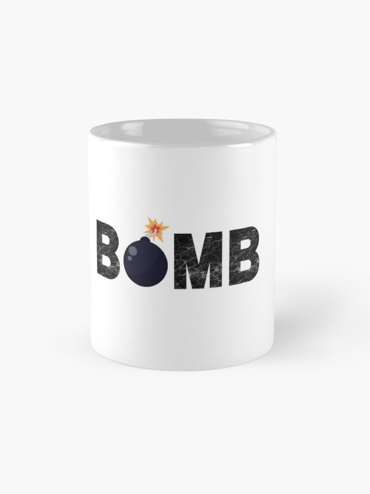 Thumbnail 4 of 6, Coffee Mug, BOMB designed and sold by PureGeometry.