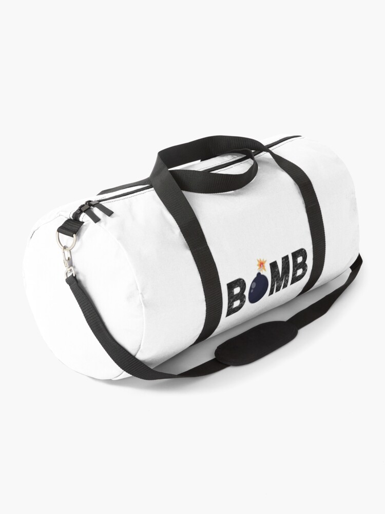 Thumbnail 1 of 3, Duffle Bag, BOMB designed and sold by PureGeometry.