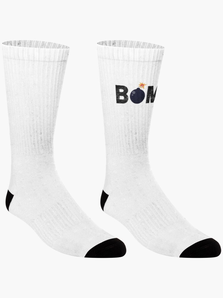 Thumbnail 3 of 5, Socks, BOMB designed and sold by PureGeometry.