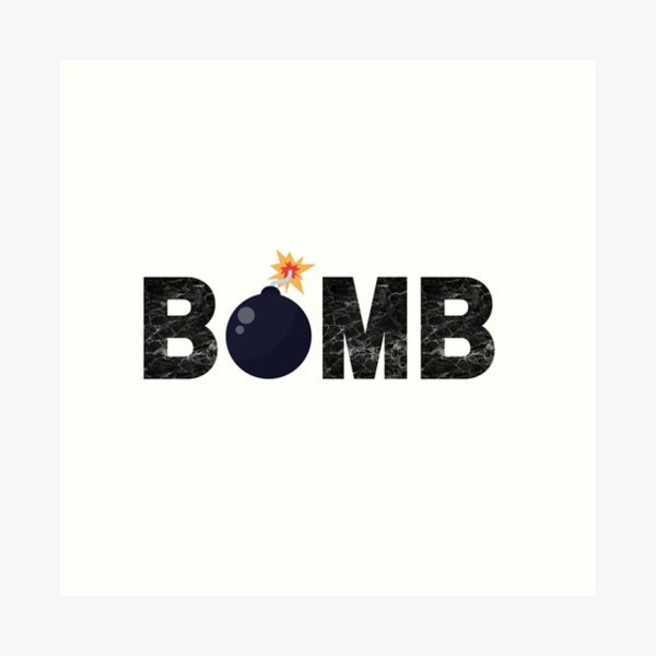 Item preview, BOMB designed and sold by PureGeometry.