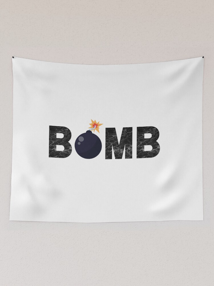 Thumbnail 2 of 3, Tapestry, BOMB designed and sold by PureGeometry.