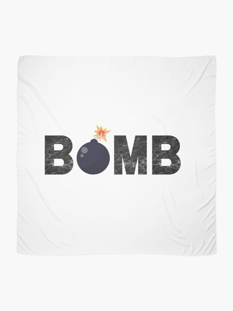 Thumbnail 2 of 3, Scarf, BOMB designed and sold by PureGeometry.