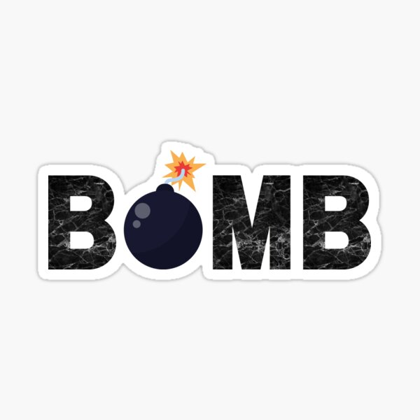 Item preview, BOMB designed and sold by PureGeometry.
