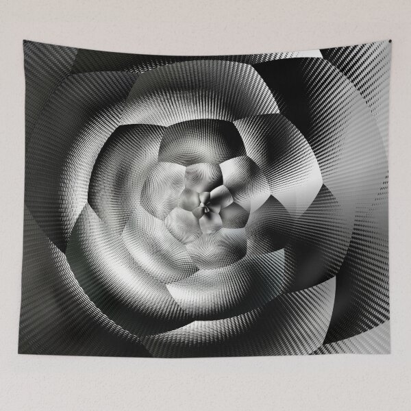 Artikelvorschau, Calm Down III - Hypnotic Spiral in Monochrome entworfen und verkauft von gphotobox.