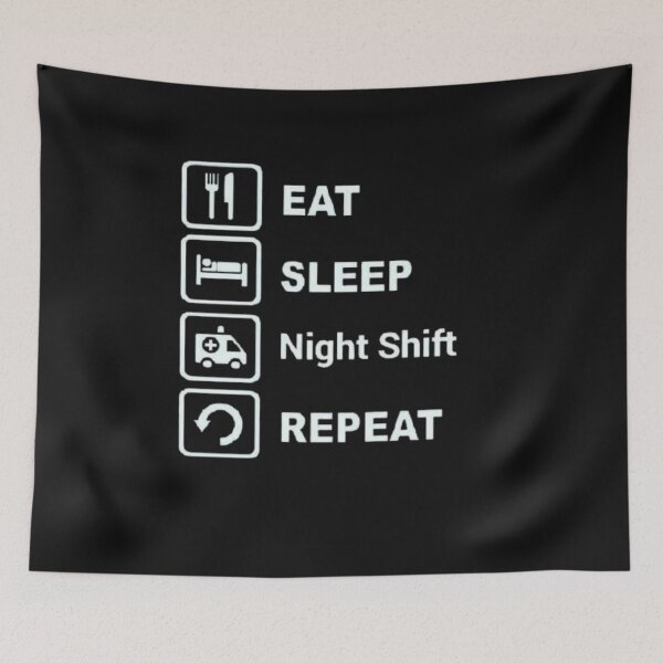 Item preview, straight outta night shift designed and sold by Jesar.