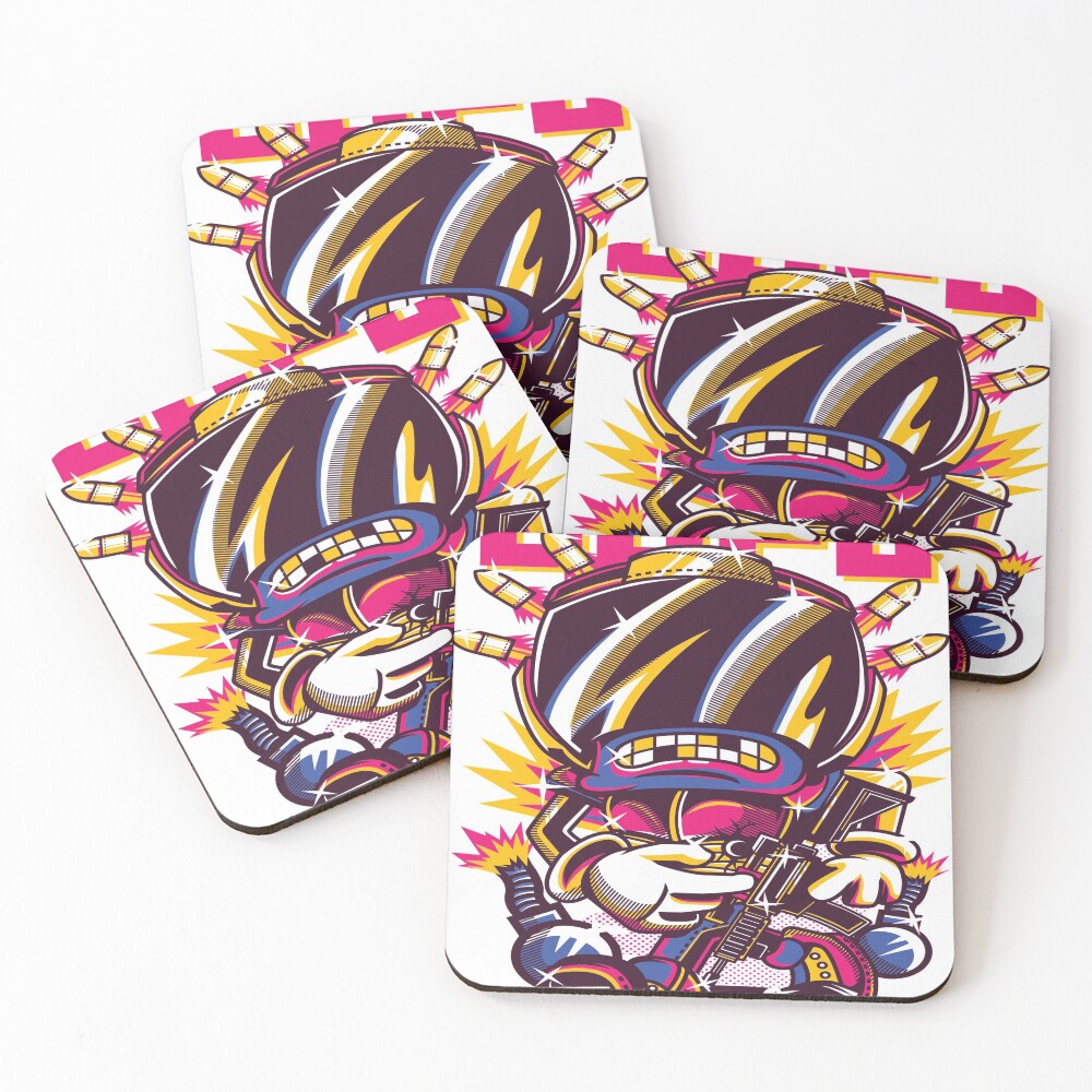 Item preview, Coasters (Set of 4) designed and sold by EyeDeveloper.