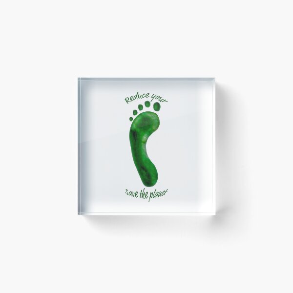 Item preview, Reduce Your Footprint Save The Planet designed and sold by adrianbrockwell.