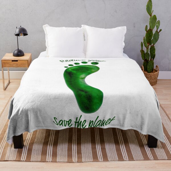 Item preview, Reduce Your Footprint Save The Planet designed and sold by adrianbrockwell.