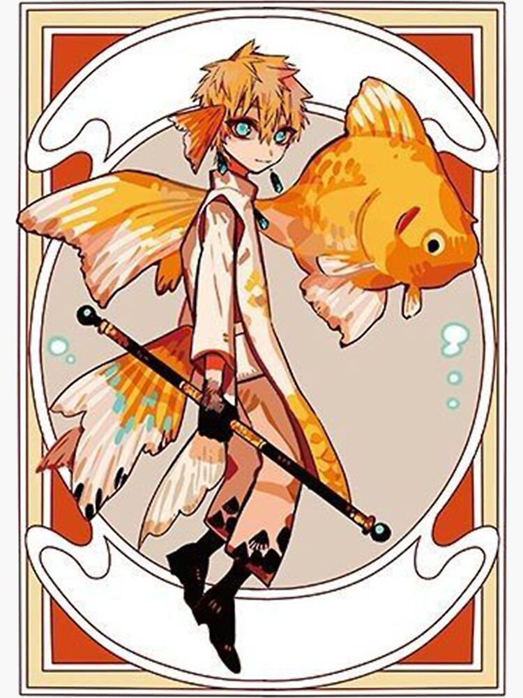 "Toilet Bound Hanako kun Minamoto Kou" Sticker for Sale by SamuraiNeko