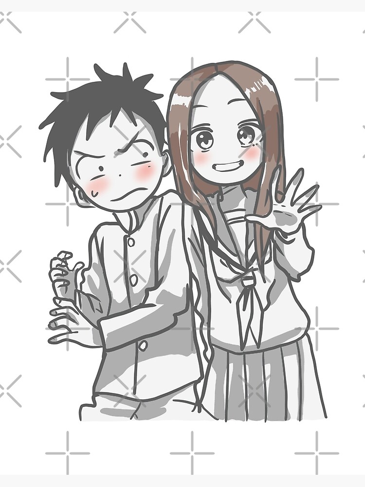 Karakai Jouzu no Takagi-san - Nishikata and Takagi Art Board