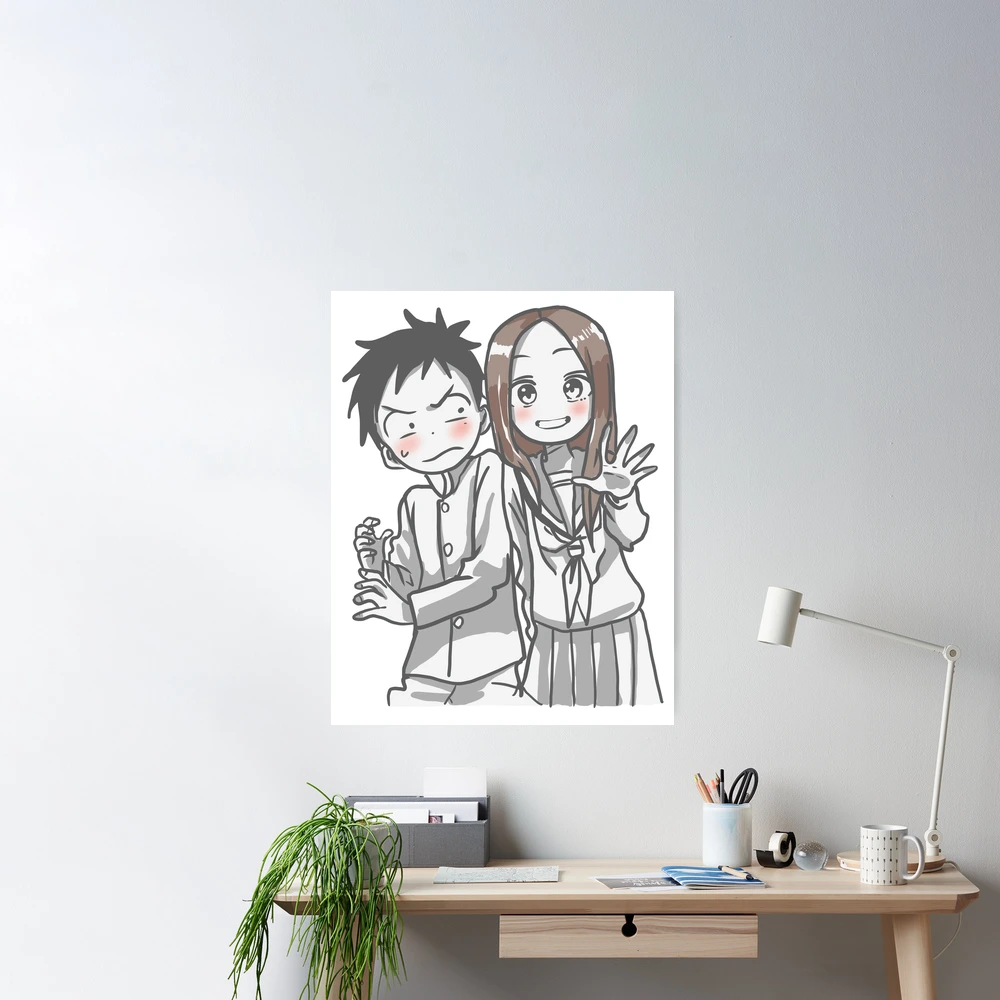 Karakai Jouzu No Takagi-san Takagi Anime Manga Wall Retro Poster Decoration  Bedroom Study Kids Gift Collection Picture Painting - AliExpress