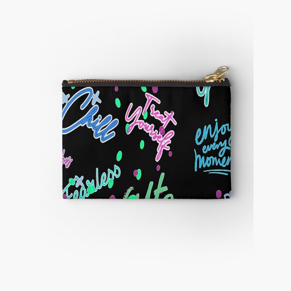 Item preview, Positive vibes, Words, Fun, Uplifting, Playful, Retrostyle Words Illustration designed and sold by Adri Barnard.